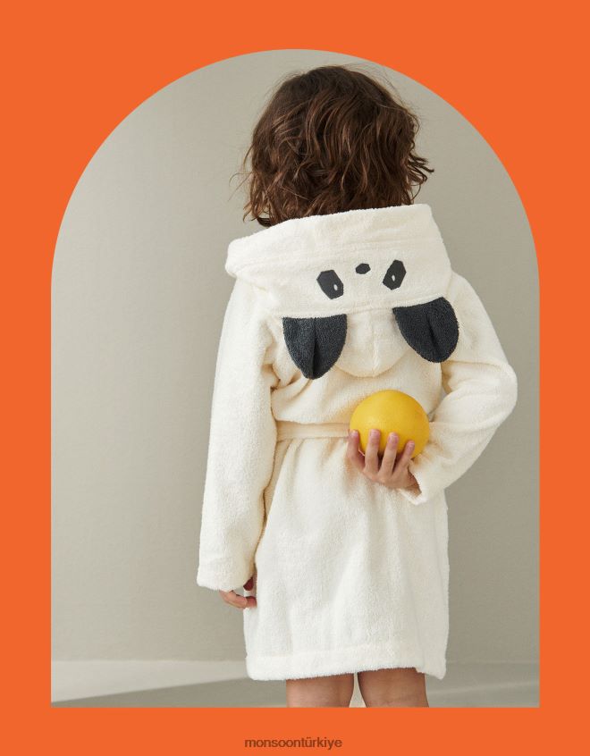 Monsoon çocuklar liewood zambak panda bornoz JH86BT2698 aksesuar krem