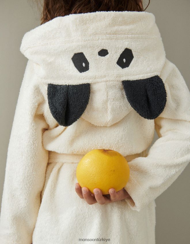 Monsoon çocuklar liewood zambak panda bornoz JH86BT2698 aksesuar krem