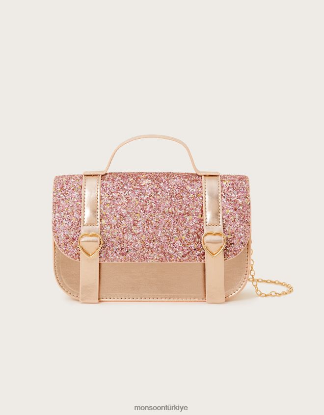 Monsoon kız Stardust parıltılı el çantası JH86BT2481 aksesuar moda