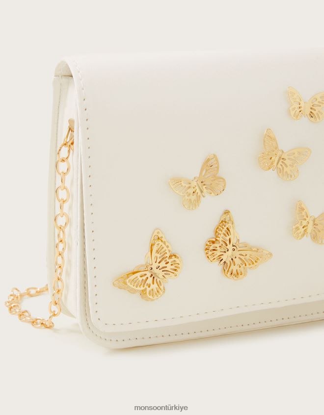 Monsoon kız çarpıntı kelebek el çantası JH86BT2534 aksesuar şık