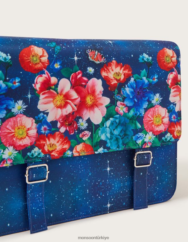 Monsoon kız baskılı el çantası sırt çantası JH86BT2511 aksesuar sıcak