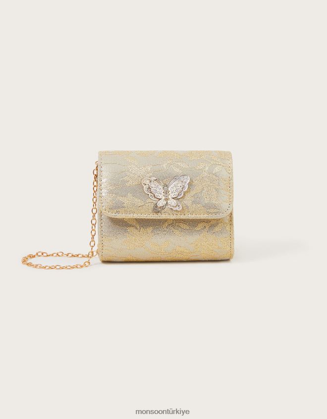 Monsoon kız dantel kelebek çanta JH86BT1612 aksesuar moda