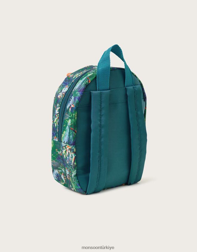 Monsoon kız dinozor sırt çantası JH86BT2528 aksesuar sıcak