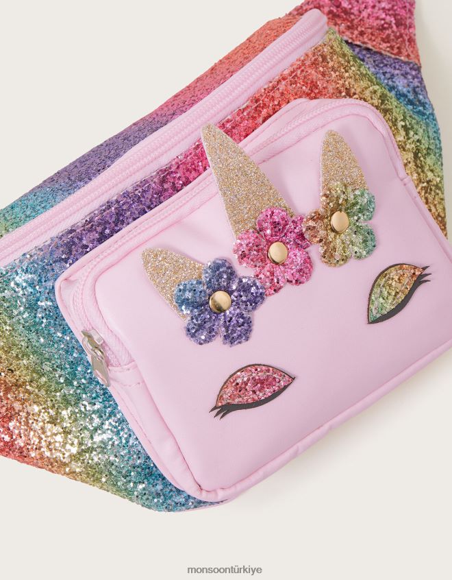 Monsoon kız gökkuşağı tek boynuzlu at serseri JH86BT2524 aksesuar zarif