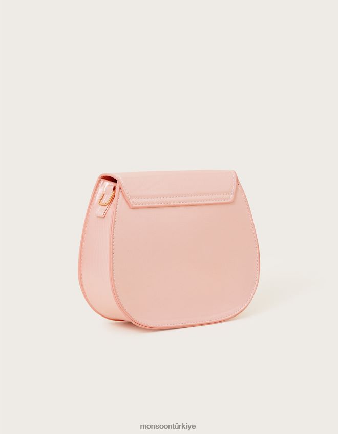 Monsoon kız işlemeli kelebek püskül çanta JH86BT2830 aksesuar zarif