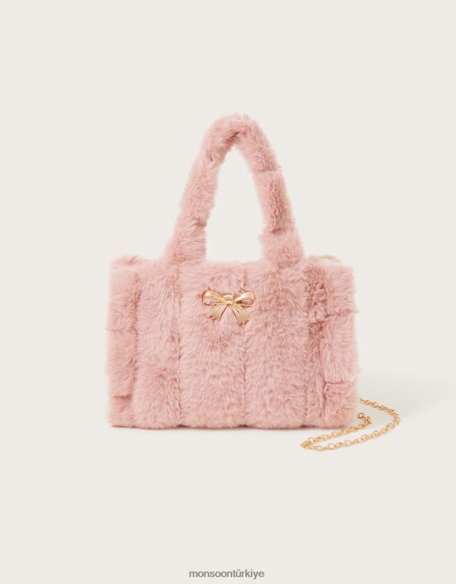 Monsoon kız kabarık tote çanta JH86BT2489 aksesuar şık