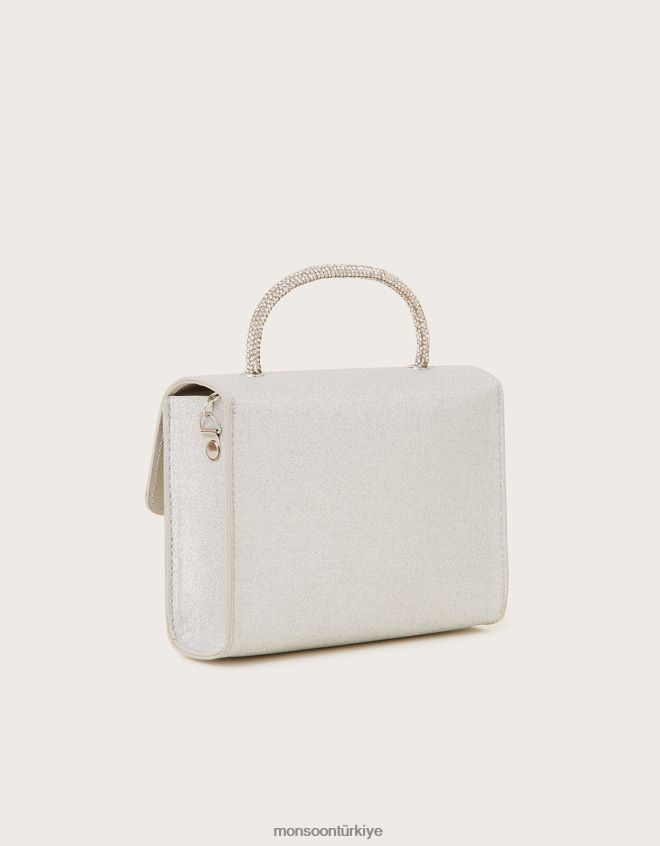 Monsoon kız mücevher kelebek üst saplı çanta JH86BT1622 aksesuar sıcak