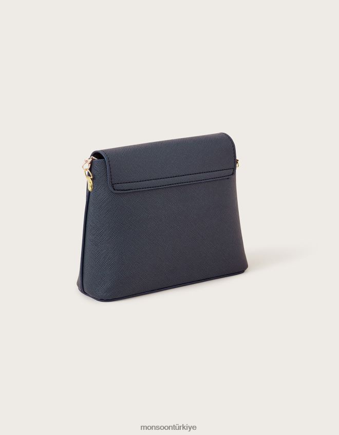 Monsoon kız portobello fiyonklu çanta JH86BT2466 aksesuar şık