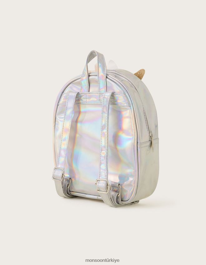 Monsoon kız una tek boynuzlu at fırfırlı sırt çantası JH86BT2797 aksesuar moda