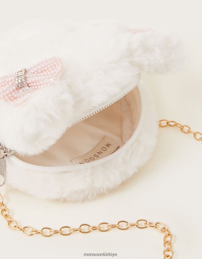 Monsoon kız zambak kabarık kedi çantası JH86BT2473 aksesuar moda