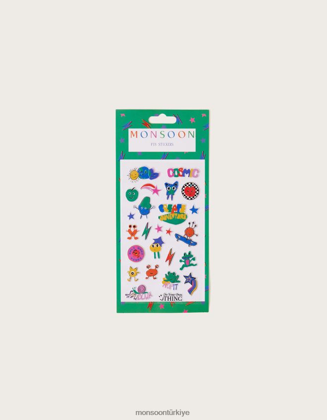 Monsoon çocuklar eğlenceli çıkartmalar JH86BT1621 aksesuar sıcak