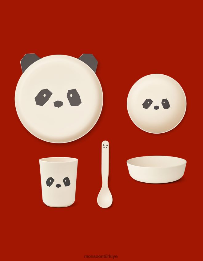 Monsoon çocuklar liewood brody panda genç seti JH86BT2635 aksesuar zarif