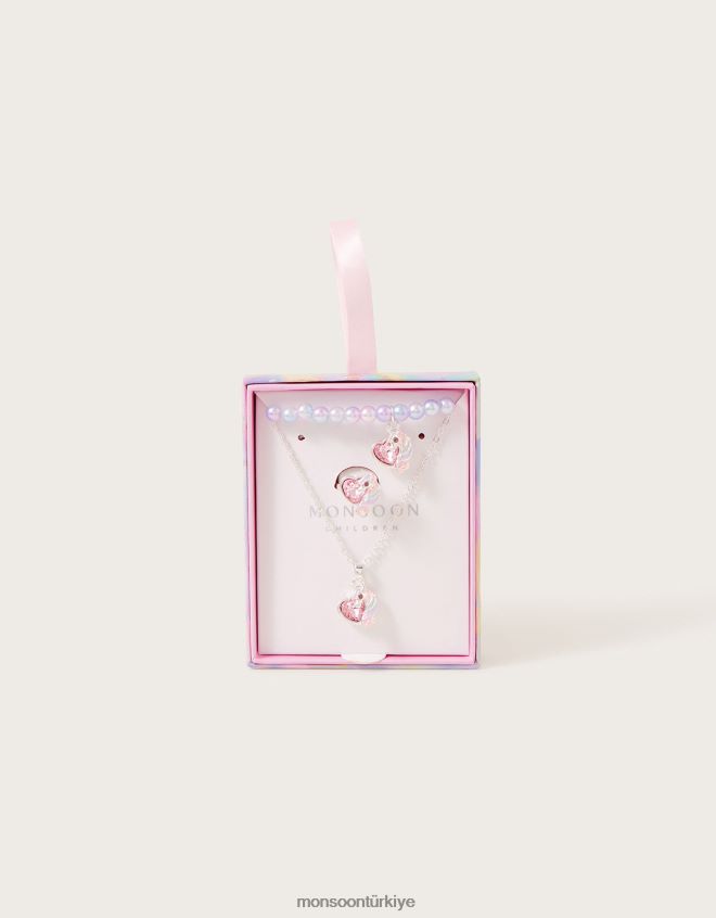 Monsoon kız tek boynuzlu at takı seti JH86BT1778 aksesuar moda