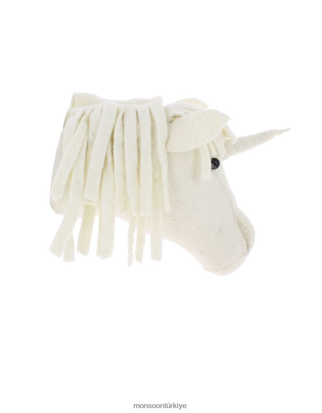 Monsoon çocuklar fiona walker bebek tek boynuzlu at kafası mini JH86BT2660 aksesuar moda