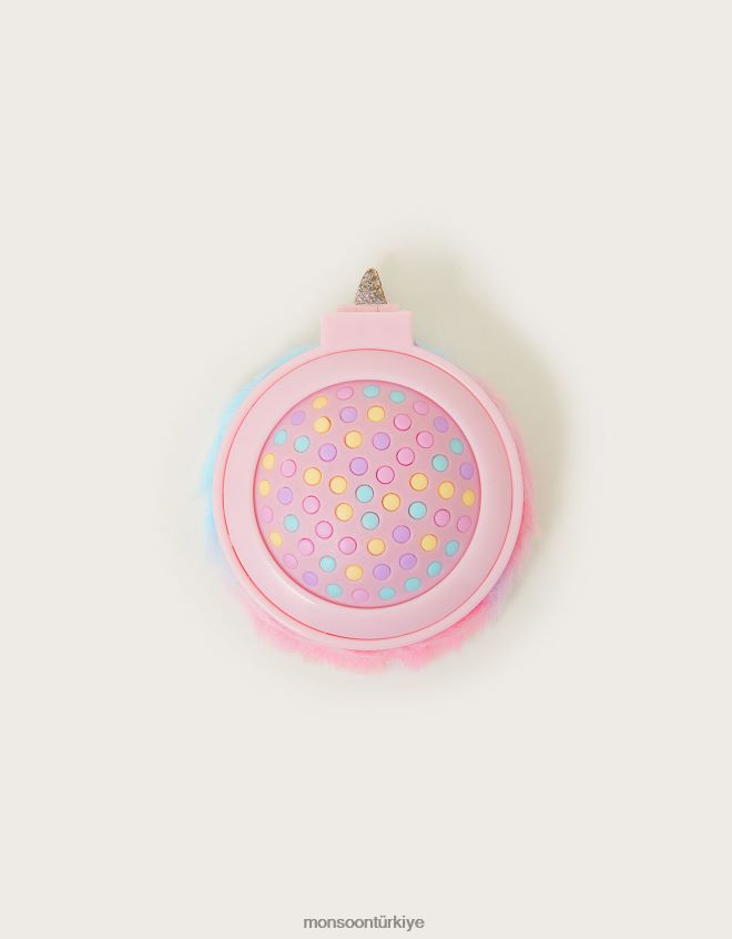 Monsoon çocuklar kabarık tek boynuzlu at saç fırçası JH86BT2498 aksesuar sıcak