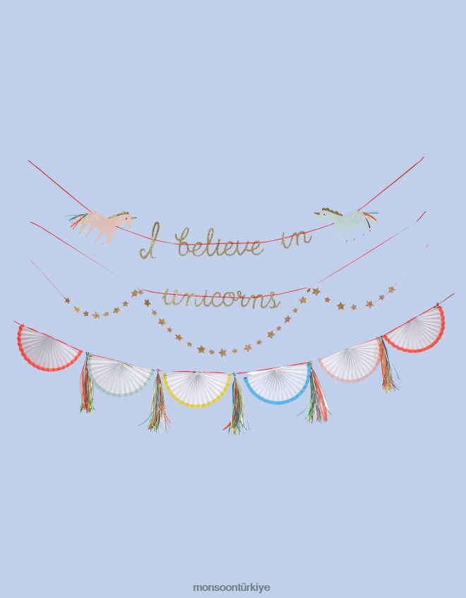 Monsoon çocuklar meri meri büyülü tek boynuzlu at çelengi JH86BT2641 aksesuar moda