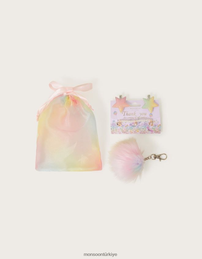 Monsoon çocuklar parti iyilik hediye çantası seti JH86BT1833 aksesuar moda