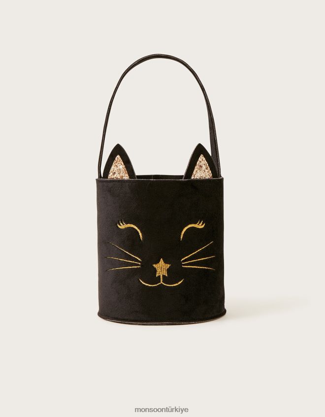 Monsoon çocuklar sihirli kedi şeker torbası JH86BT2469 aksesuar zarif