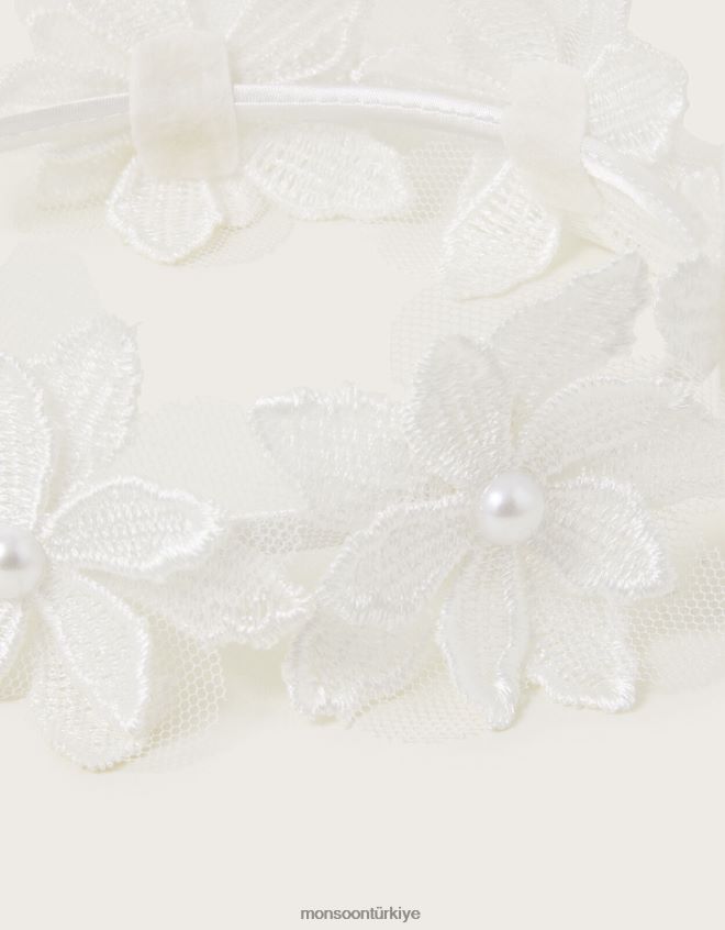 Monsoon kız Lacey nedime kafa bandı JH86BT2746 aksesuar moda