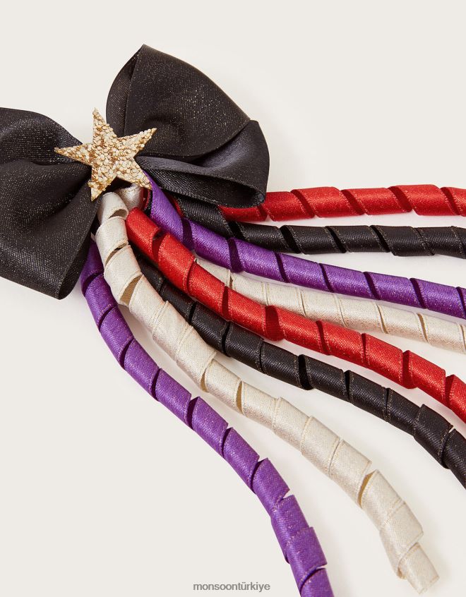 Monsoon kız gece yarısı spiral şerit tokası klibi JH86BT2446 aksesuar şık