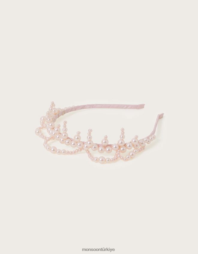 Monsoon kız libby inci kafa bandı JH86BT1789 aksesuar şık