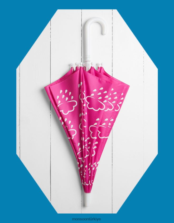 Monsoon çocuklar çim ve hava rengini ortaya çıkaran şemsiye JH86BT2474 aksesuar pembe (fuşya)