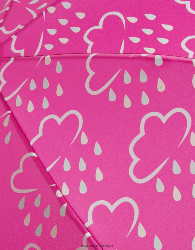 Monsoon çocuklar çim ve hava rengini ortaya çıkaran şemsiye JH86BT2474 aksesuar pembe (fuşya)