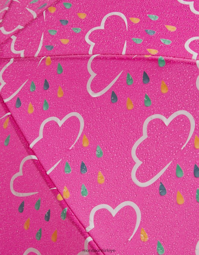 Monsoon çocuklar çim ve hava rengini ortaya çıkaran şemsiye JH86BT2474 aksesuar pembe (fuşya)