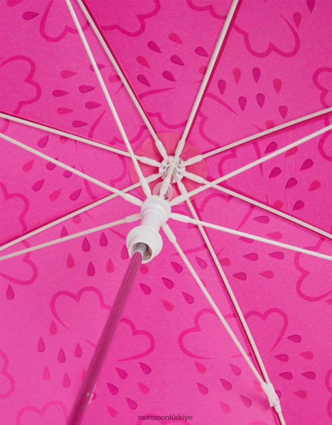 Monsoon çocuklar çim ve hava rengini ortaya çıkaran şemsiye JH86BT2474 aksesuar pembe (fuşya)