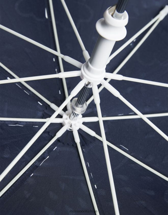 Monsoon çocuklar çim ve hava rengini ortaya çıkaran şemsiye JH86BT2477 aksesuar Mavi Donanma)