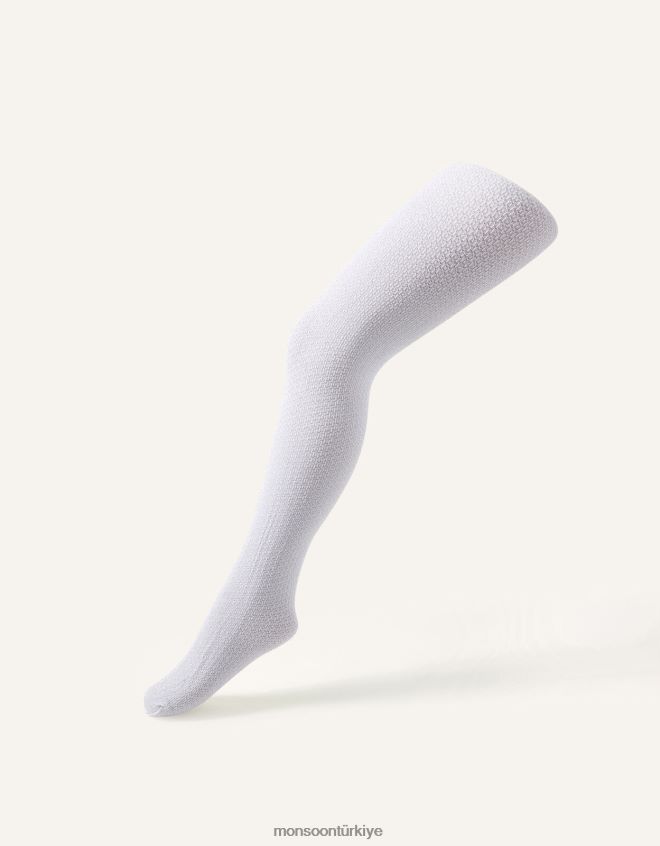 Monsoon kız Annette ışıltılı tayt JH86BT2717 aksesuar beyaz