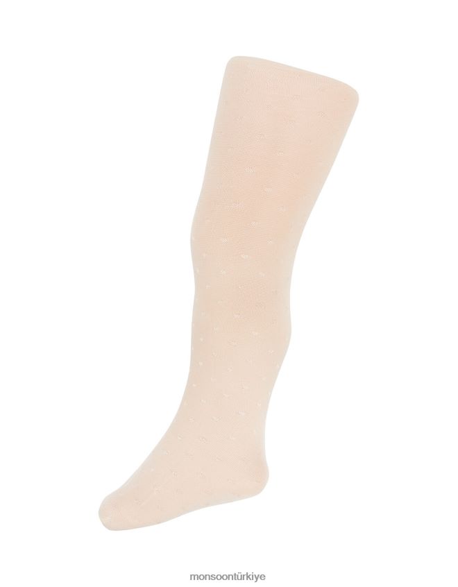 Monsoon kız bebek gelin noktası naylon tayt JH86BT2735 aksesuar fildişi