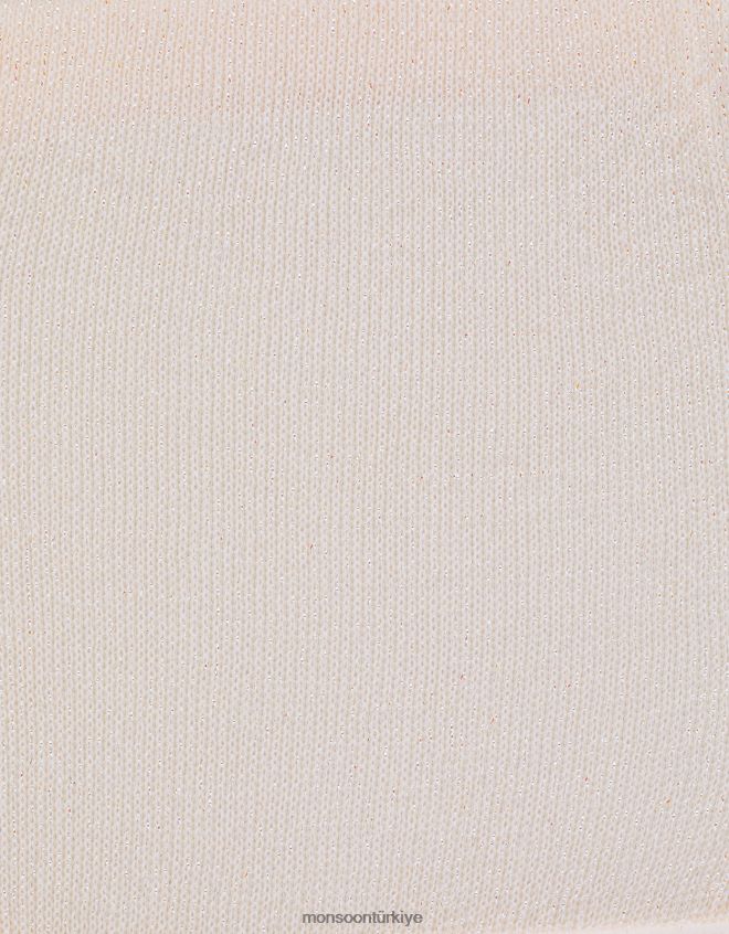 Monsoon kız bebek ışıltılı örgü tayt JH86BT2736 aksesuar pembe (soluk pembe)