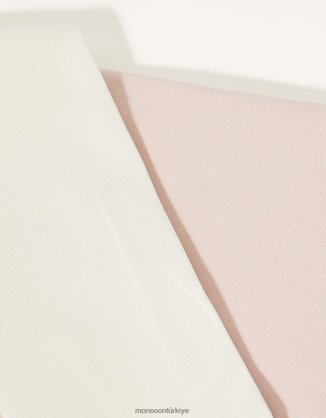 Monsoon kız bebek naylon sıkı twinset JH86BT2685 aksesuar çok