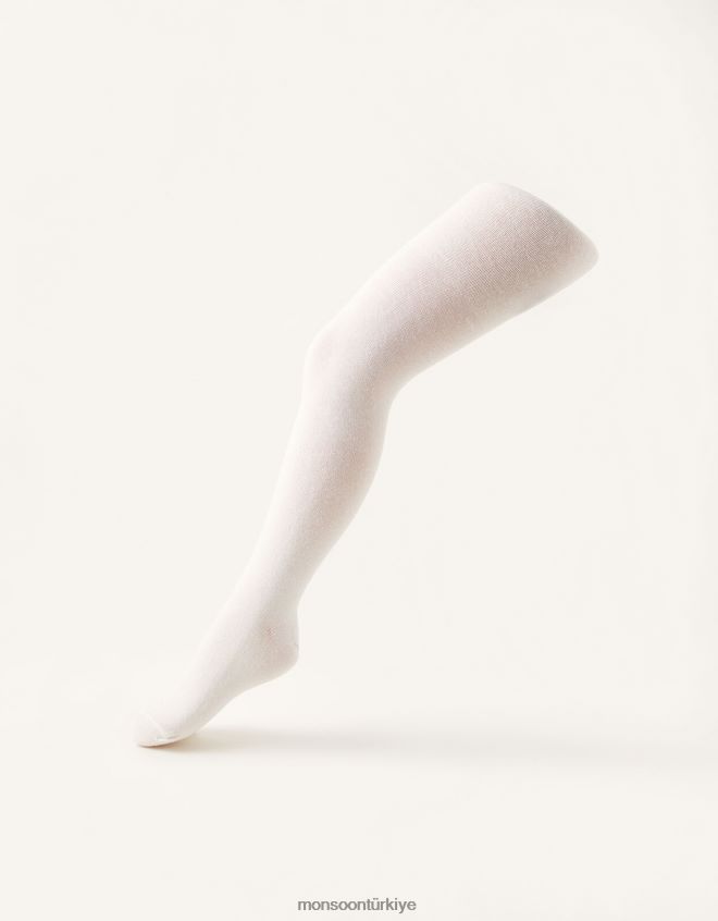 Monsoon kız buzlu tayt JH86BT2854 aksesuar fildişi