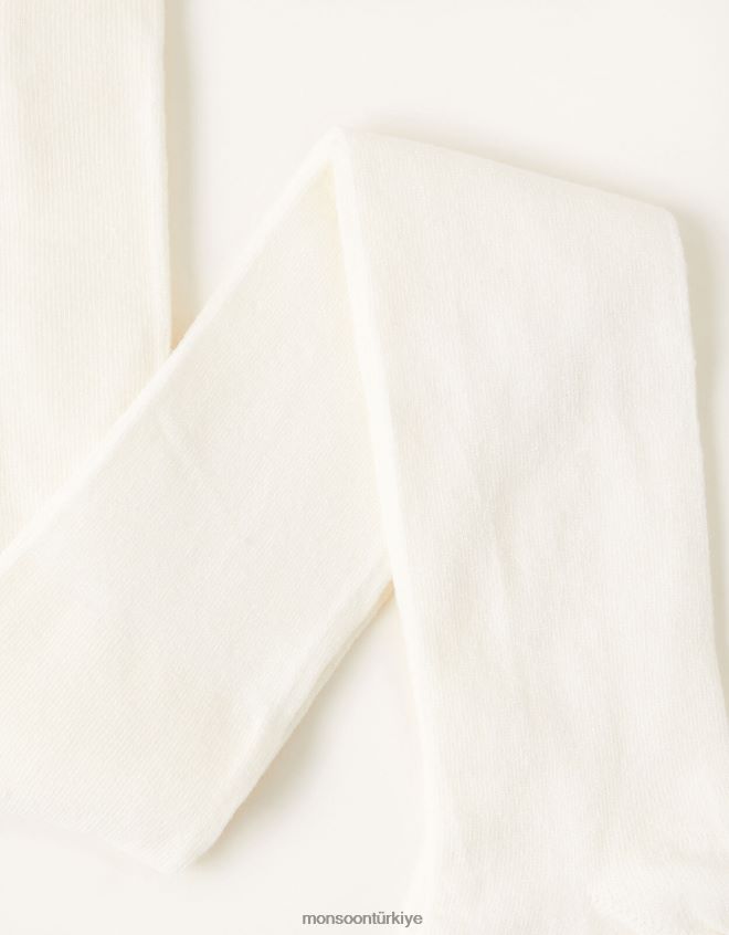 Monsoon kız buzlu tayt JH86BT2854 aksesuar fildişi