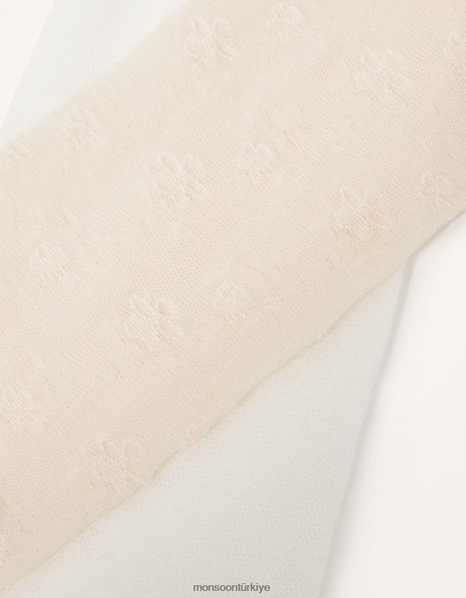 Monsoon kız dantelli tayt twinset JH86BT2844 aksesuar çok