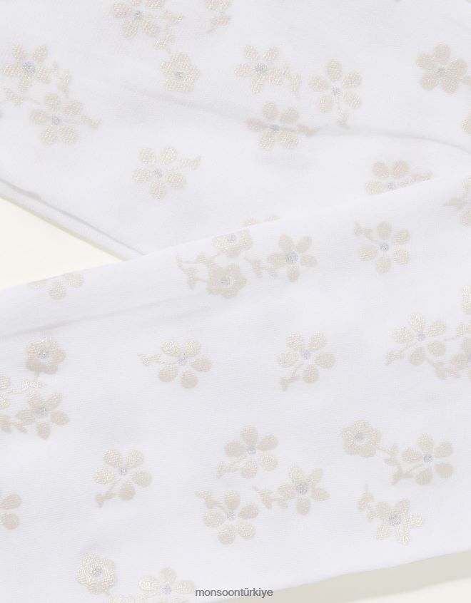 Monsoon kız çiçek perlato desenli tayt JH86BT2442 aksesuar pembe