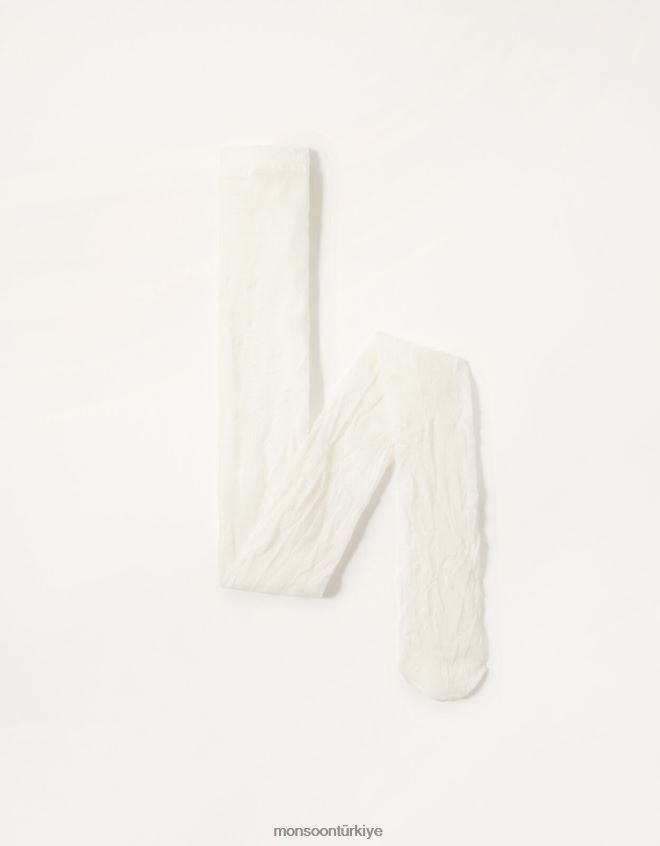 Monsoon kız kelebek dantelli tayt JH86BT2707 aksesuar fildişi