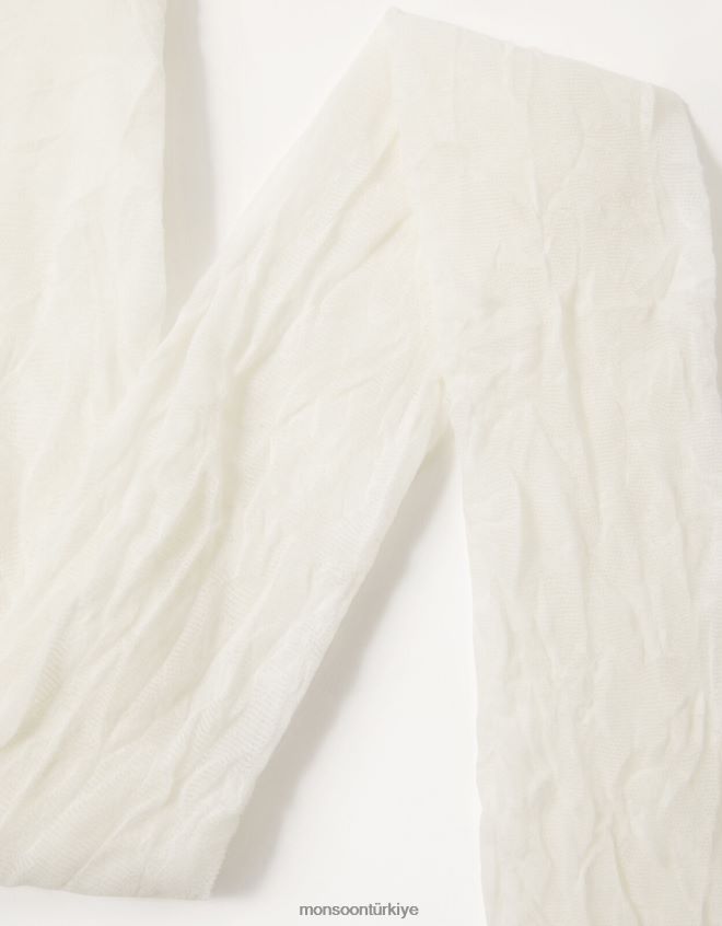 Monsoon kız kelebek dantelli tayt JH86BT2707 aksesuar fildişi