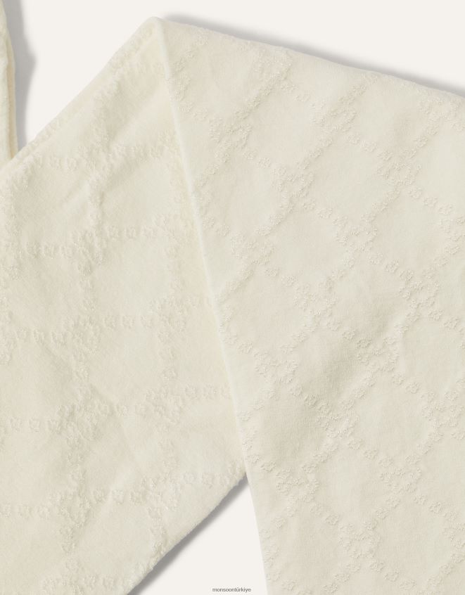 Monsoon kız peluş elmas tayt JH86BT2669 aksesuar fildişi