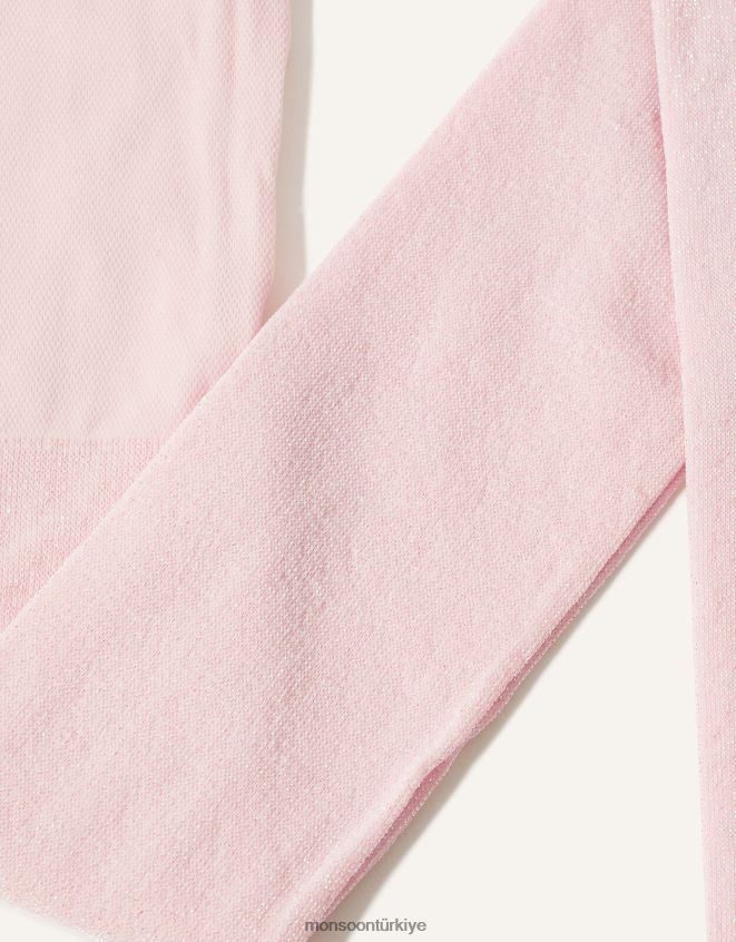 Monsoon kız süper ışıltılı tayt JH86BT2700 aksesuar pembe (soluk pembe)