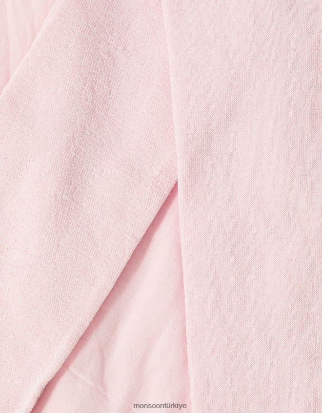 Monsoon kız süper ışıltılı tayt twinset JH86BT2666 aksesuar pembe (soluk pembe)