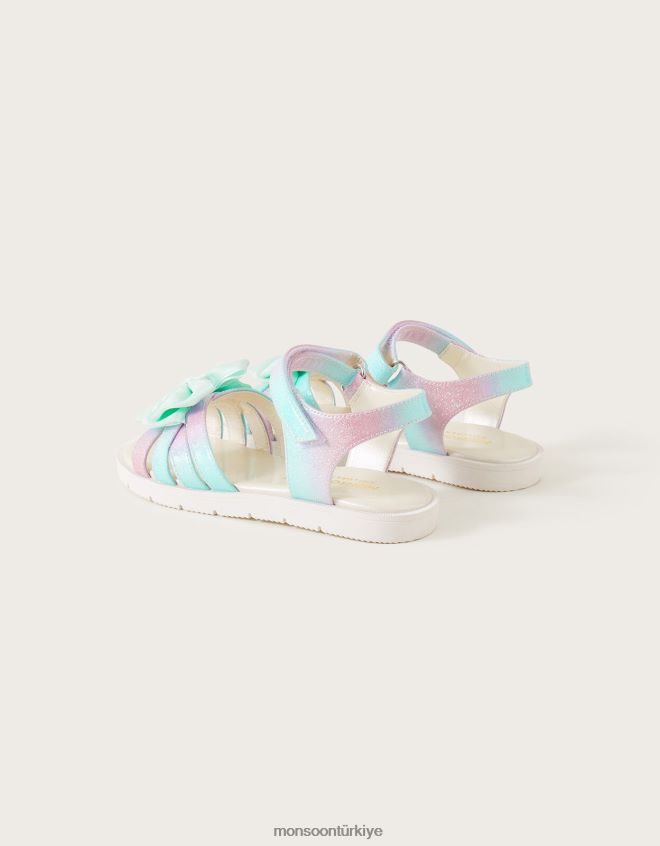 Monsoon kız kali denizkızı sandaletleri JH86BT2371 ayakkabı çok