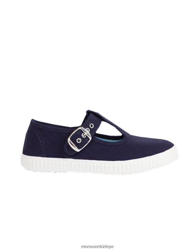 Monsoon çocuklar hampton canvas nantucket plimsolls mavi JH86BT2389 ayakkabı Mavi Donanma)