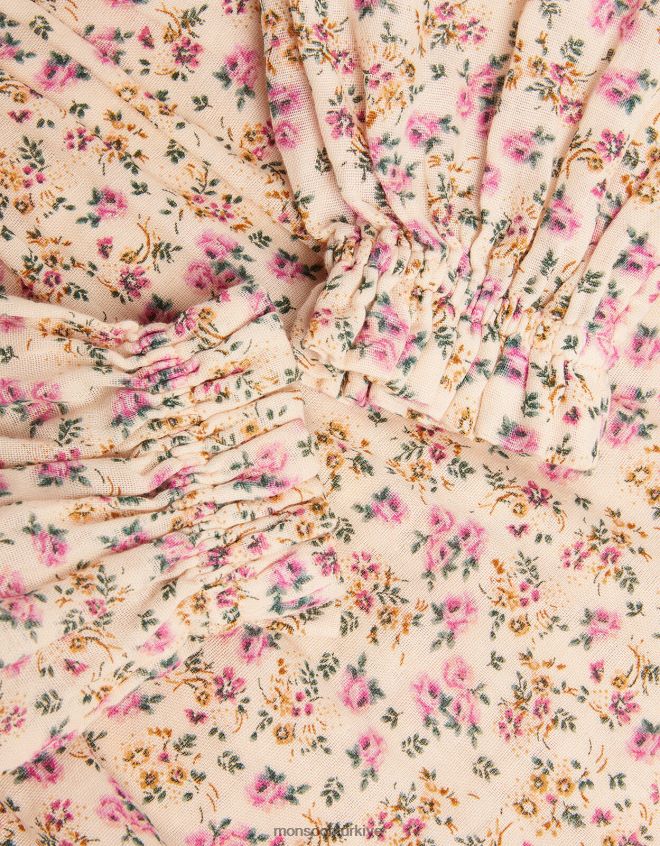 Monsoon kız butik dita şirin bluz JH86BT1732 Giyim fildişi