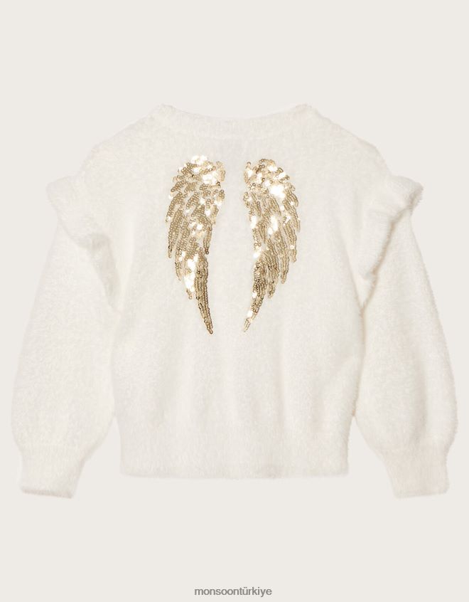 Monsoon kız harikalar diyarı kanat atlayıcısı JH86BT1660 Giyim fildişi