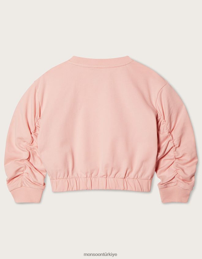 Monsoon kız kelebekli kazak JH86BT1820 Giyim pembe