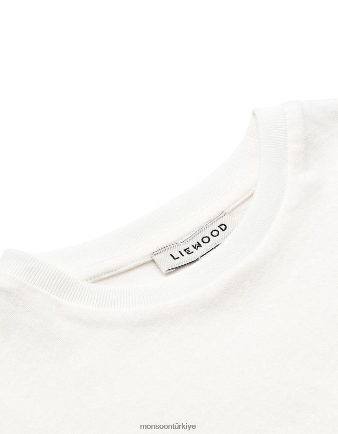 Monsoon çocuklar liewood apia leopar desenli üst JH86BT2013 Giyim krem