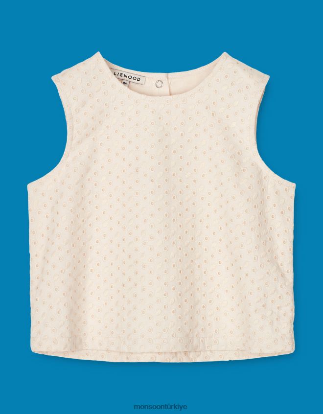 Monsoon çocuklar liewood delphia ingilizce üst JH86BT1993 Giyim krem